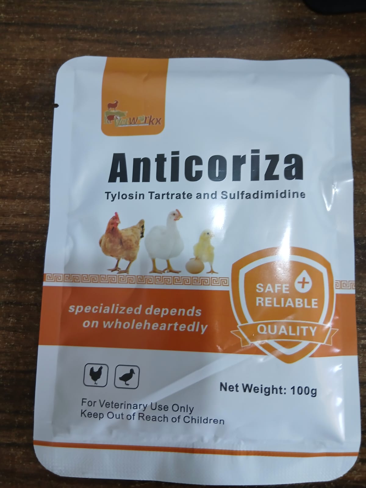 Anticoriza — Tylosin + Sulfadimidina
