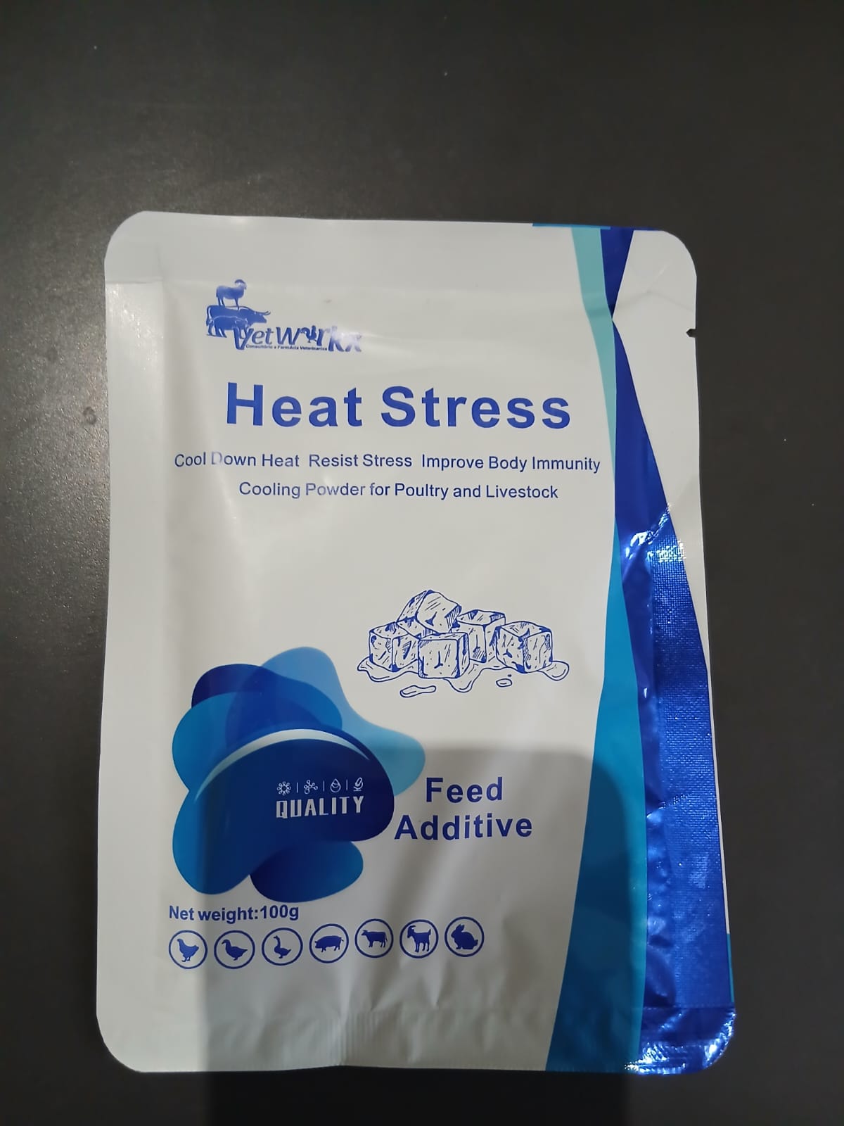 Heat Stress — Cooling Powder