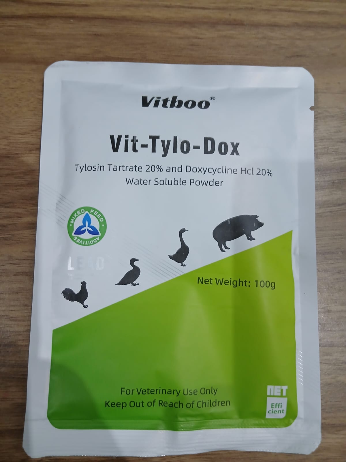 Vit-Tylo-Dox — Tylosin 20% + Doxycycline 20%